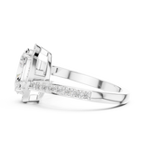 Ladies Ring DDLR-434@7 - White Gold - Image