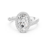 Ladies Ring DDLR-434@7 - White Gold - Image