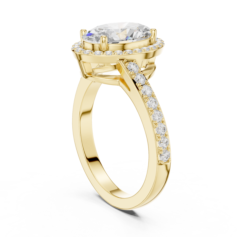 Ladies Ring DDLR-434@7 - Yellow Gold - Image