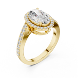 Ladies Ring DDLR-434@7 - Yellow Gold - Image