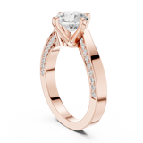 Ladies Ring DDLR-435@7 - Rose Gold - Image