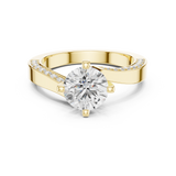 Ladies Ring DDLR-435@7 - Yellow Gold - Image