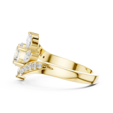 Ladies Ring DDLR-436@7 - Yellow Gold - Image