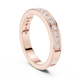Ladies Ring DDLR-437@7 - Rose Gold - Image