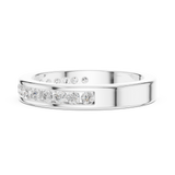 Ladies Ring DDLR-437@7 - White Gold - Image