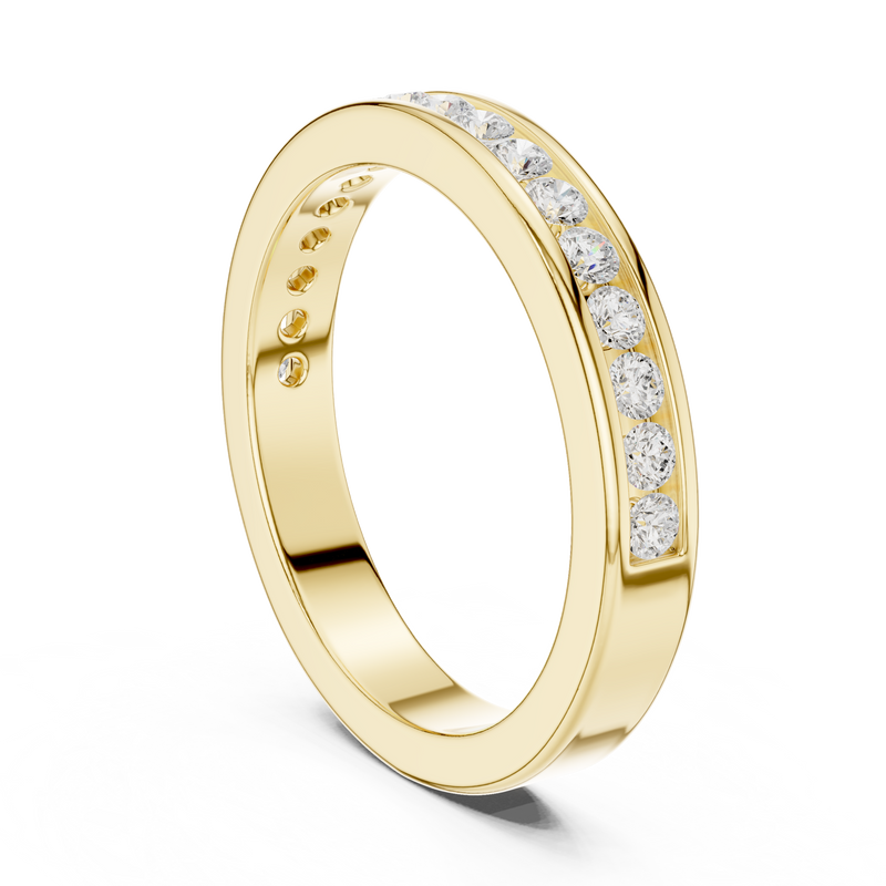 Ladies Ring DDLR-437@7 - Yellow Gold - Image