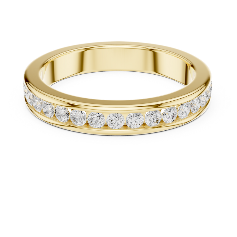 Ladies Ring DDLR-437@7 - Yellow Gold - Image
