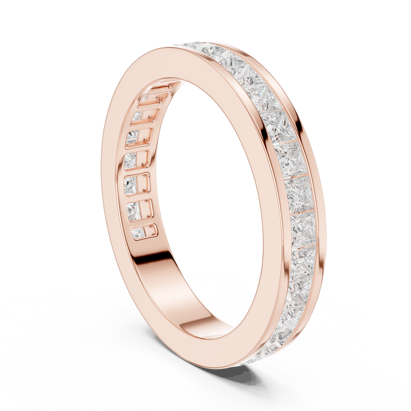 Ladies Ring DDLR-438@7 - Rose Gold - Image