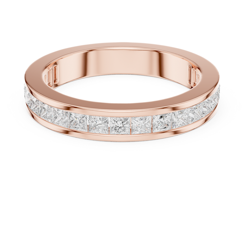 Ladies Ring DDLR-438@7 - Rose Gold - Image