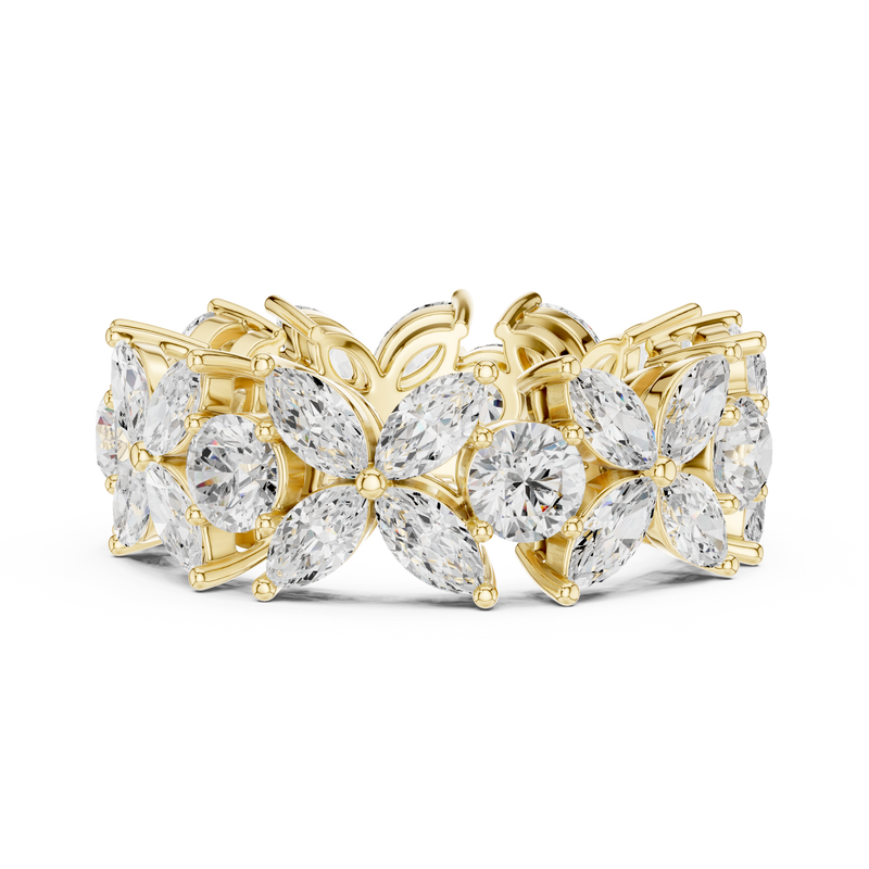 Ladies Ring DDLR-439@7 - Yellow Gold - Image