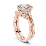 Ladies Ring DDLR-440@7 - Rose Gold - Image