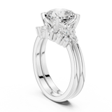 Ladies Ring DDLR-440@7 - White Gold - Image