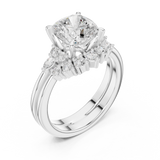Ladies Ring DDLR-440@7 - White Gold - Image