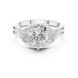 Ladies Ring DDLR-440@7 - White Gold - Image