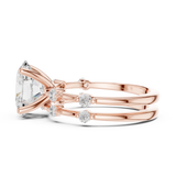 Ladies Ring DDLR-441@7 - Rose Gold - Image
