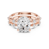 Ladies Ring DDLR-441@7 - Rose Gold - Image