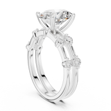 Ladies Ring DDLR-441@7 - White Gold - Image