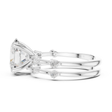 Ladies Ring DDLR-441@7 - White Gold - Image