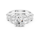 Ladies Ring DDLR-441@7 - White Gold - Image