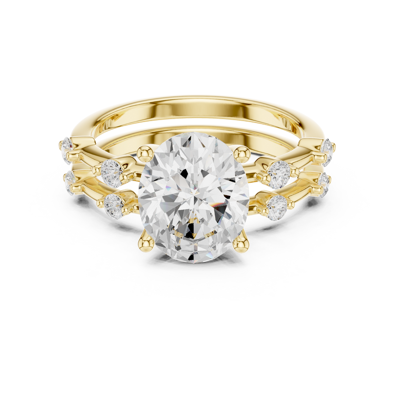 Ladies Ring DDLR-441@7 - Yellow Gold - Image