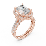 Ladies Ring DDLR-442@7 - Rose Gold - Image