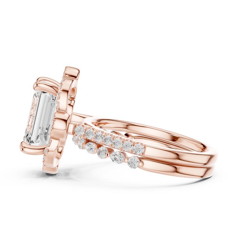 Ladies Ring DDLR-442@7 - Rose Gold - Image