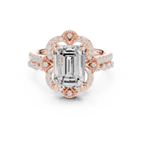 Ladies Ring DDLR-442@7 - Rose Gold - Image