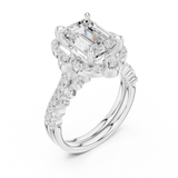 Ladies Ring DDLR-442@7 - White Gold - Image