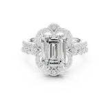Ladies Ring DDLR-442@7 - White Gold - Image