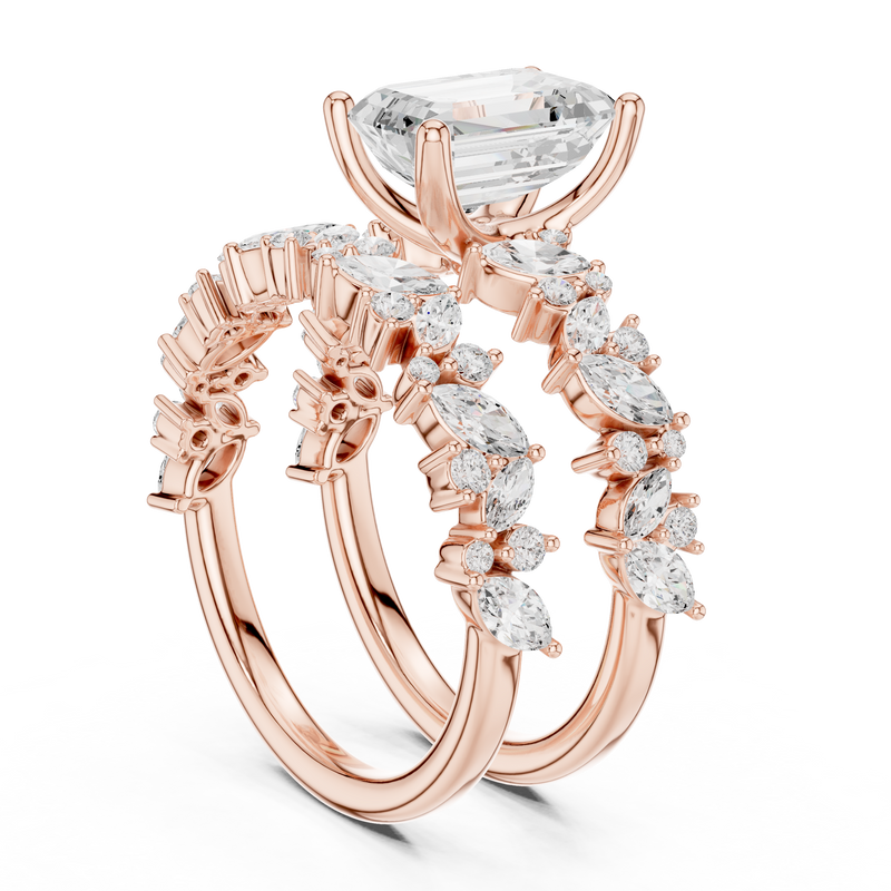 Ladies Ring DDLR-443@7 - Rose Gold - Image
