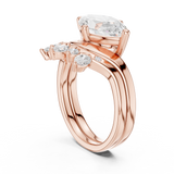 Ladies Ring DDLR-444@7 - Rose Gold - Image