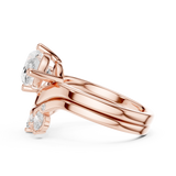Ladies Ring DDLR-444@7 - Rose Gold - Image