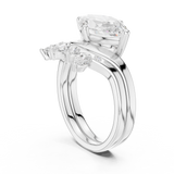 Ladies Ring DDLR-444@7 - White Gold - Image