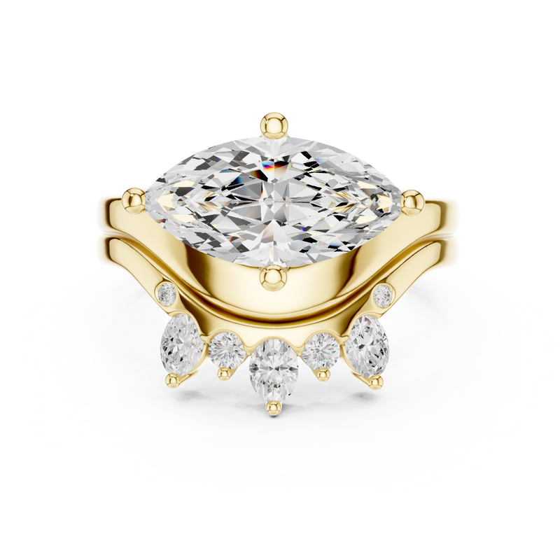 Ladies Ring DDLR-444@7 - Yellow Gold - Image