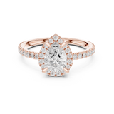 Ladies Ring DDLR-445@7 - Rose Gold - Image