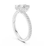 Ladies Ring DDLR-445@7 - White Gold - Image