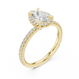 Ladies Ring DDLR-445@7 - Yellow Gold - Image