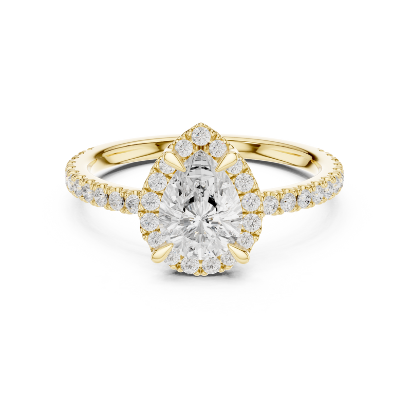 Ladies Ring DDLR-445@7 - Yellow Gold - Image