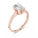 Ladies Ring DDLR-446@7 - Rose Gold - Image