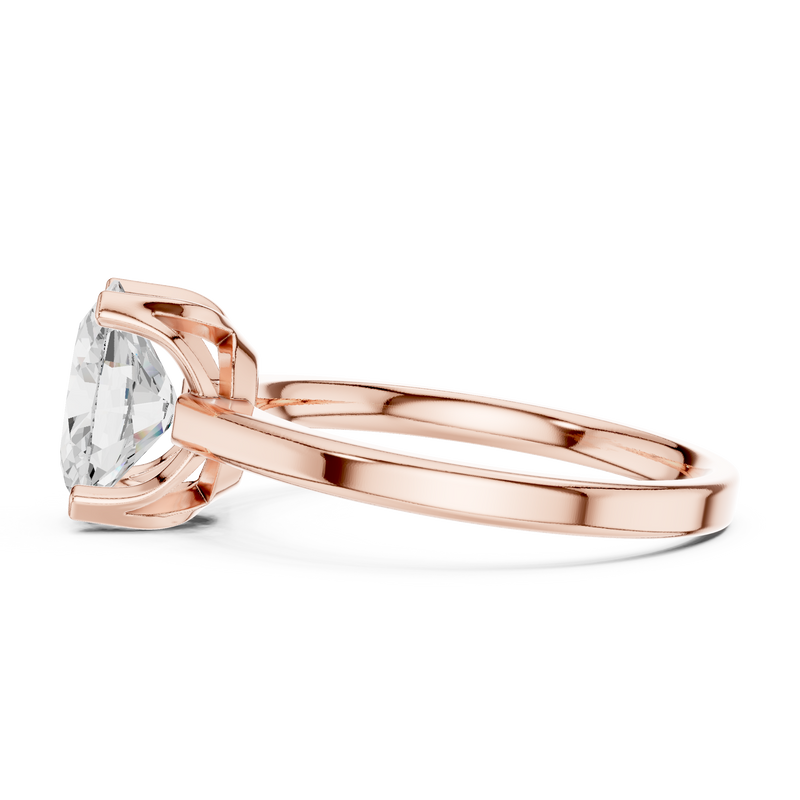 Ladies Ring DDLR-446@7 - Rose Gold - Image