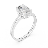 Ladies Ring DDLR-446@7 - White Gold - Image