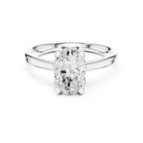 Ladies Ring DDLR-446@7 - White Gold - Image