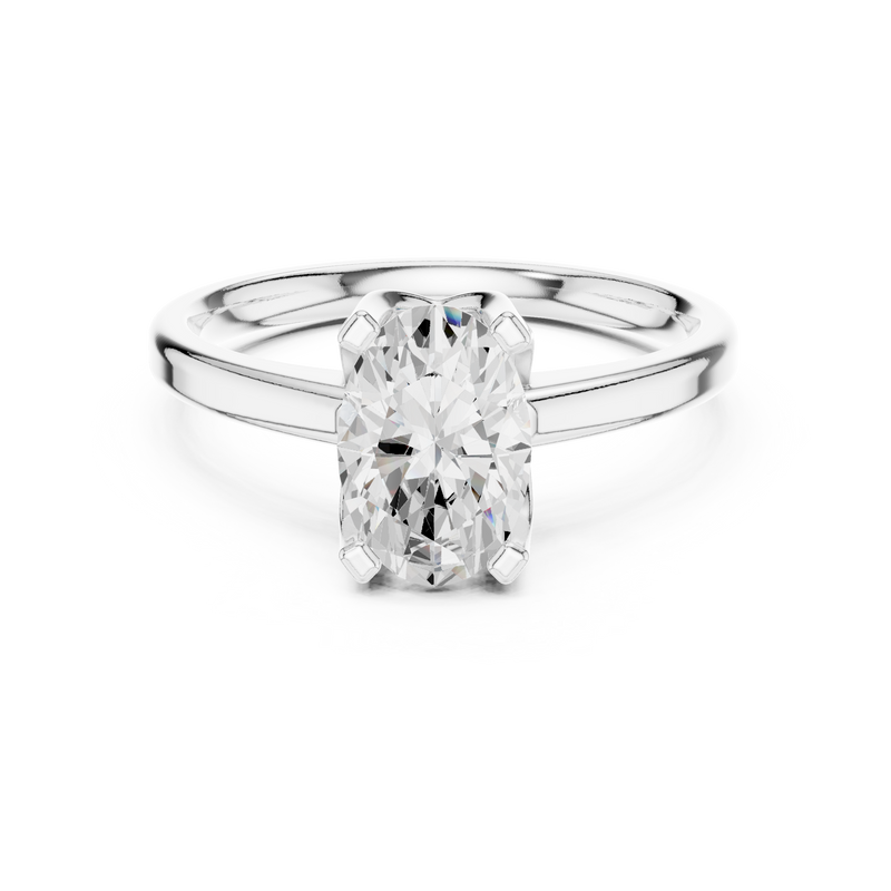 Ladies Ring DDLR-446@7 - White Gold - Image