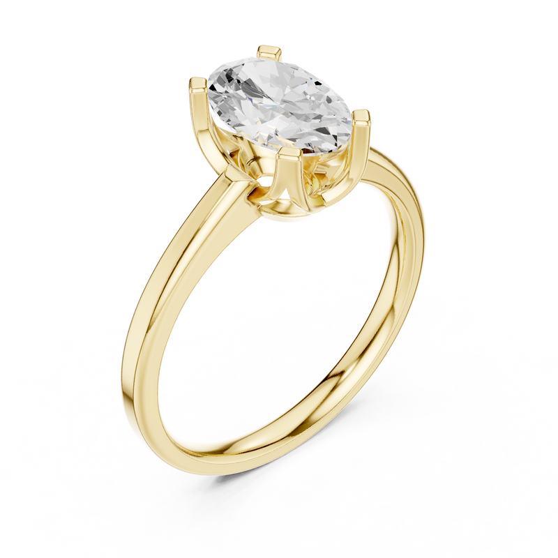 Ladies Ring DDLR-446@7 - Yellow Gold - Image