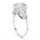 Ladies Ring DDLR-447@7 - White Gold - Image