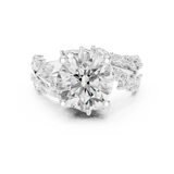 Ladies Ring DDLR-448@7 - White Gold - Image