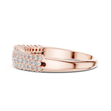 Ladies Ring DDLR-449@7 - Rose Gold - Image