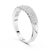 Ladies Ring DDLR-449@7 - White Gold - Image