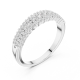 Ladies Ring DDLR-449@7 - White Gold - Image