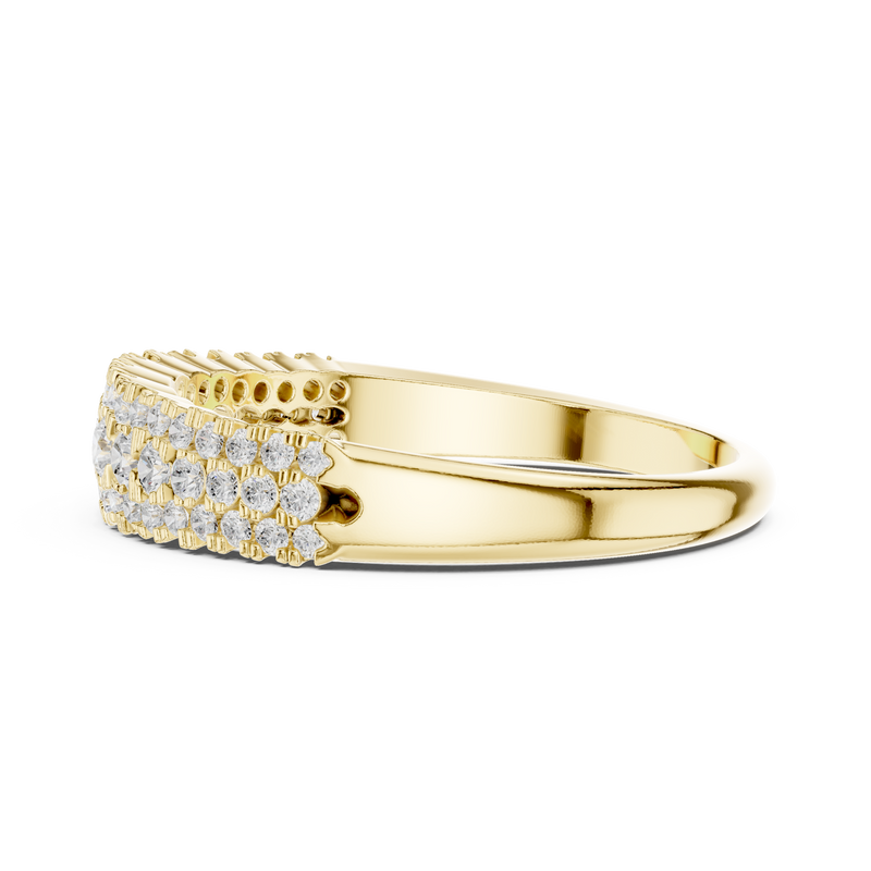 Ladies Ring DDLR-449@7 - Yellow Gold - Image
